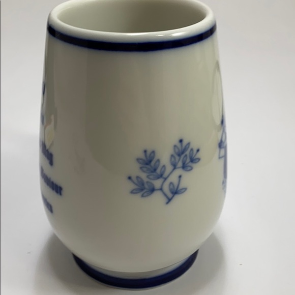 Vintage Porsgrund Norway Christmas Angel mug 1973 - Picture 2 of 6